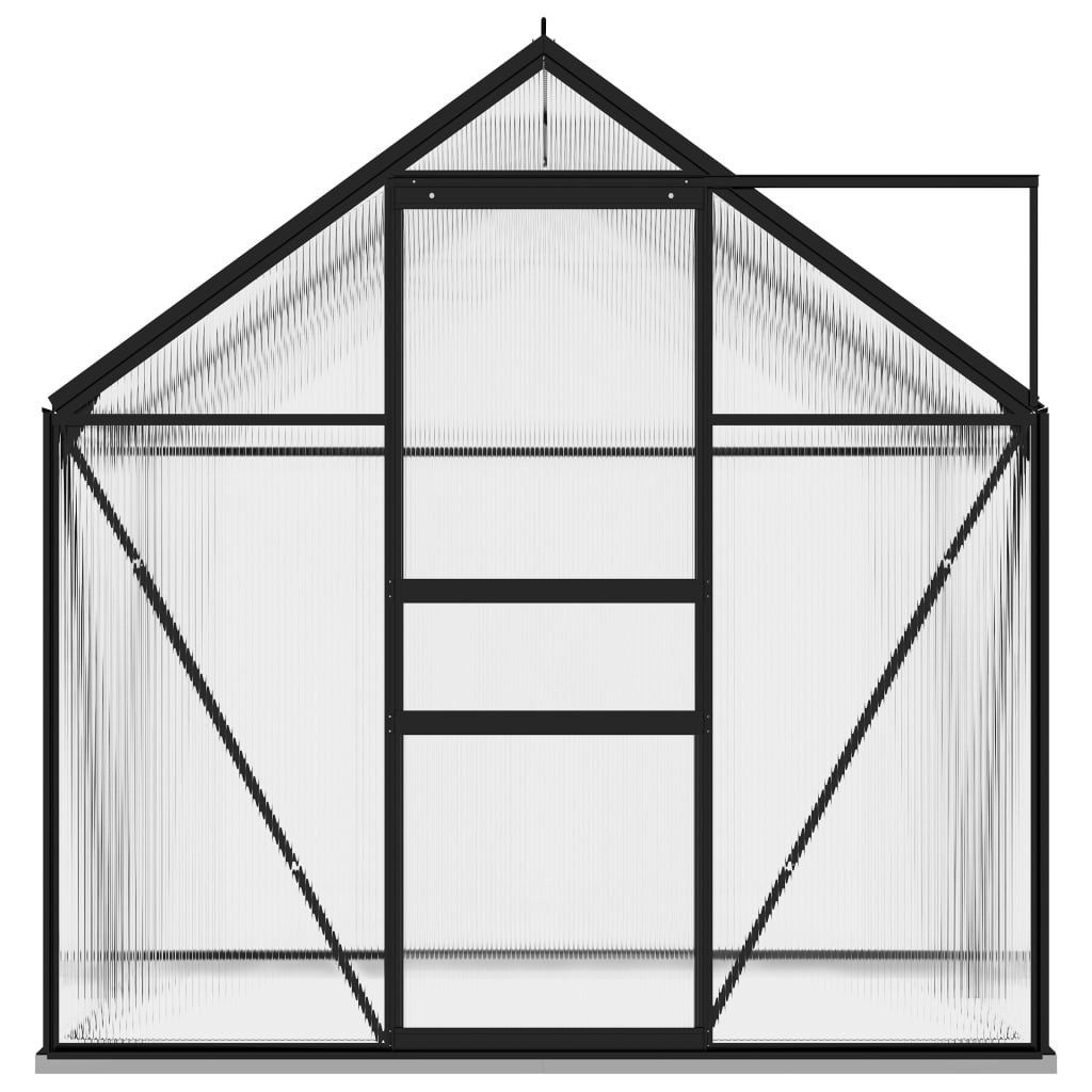 Greenhouse Anthracite Aluminium 2.47 m²